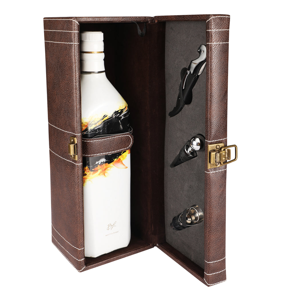 Anything & Everything Wine Box for Gifting, Wine Case, Wine Accessories Set
