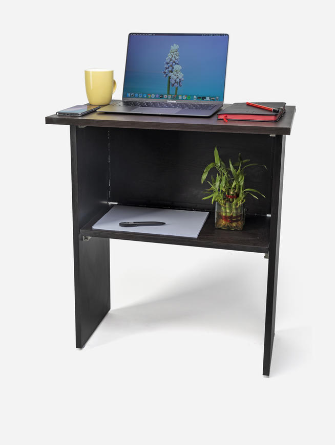 Anything & Everything Wooden Folding Computer Table for Laptop Study Office Desk