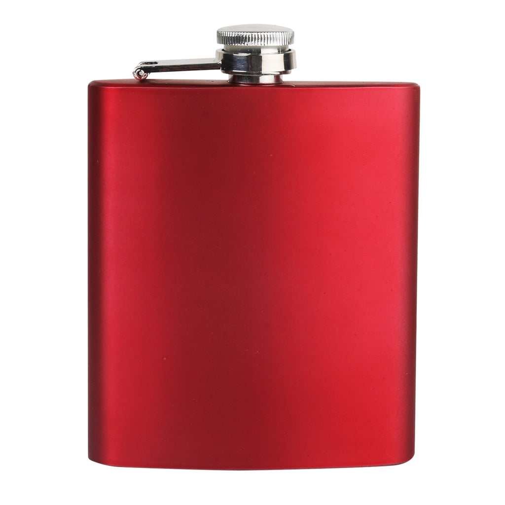 Anything & Everything Stainless Steel Hip Flasks Liquor Wine Whisky Alcohol Drinks Holder Pocket Bottle Whiskey Flask Alcohol Flask Hip Flask (Red)