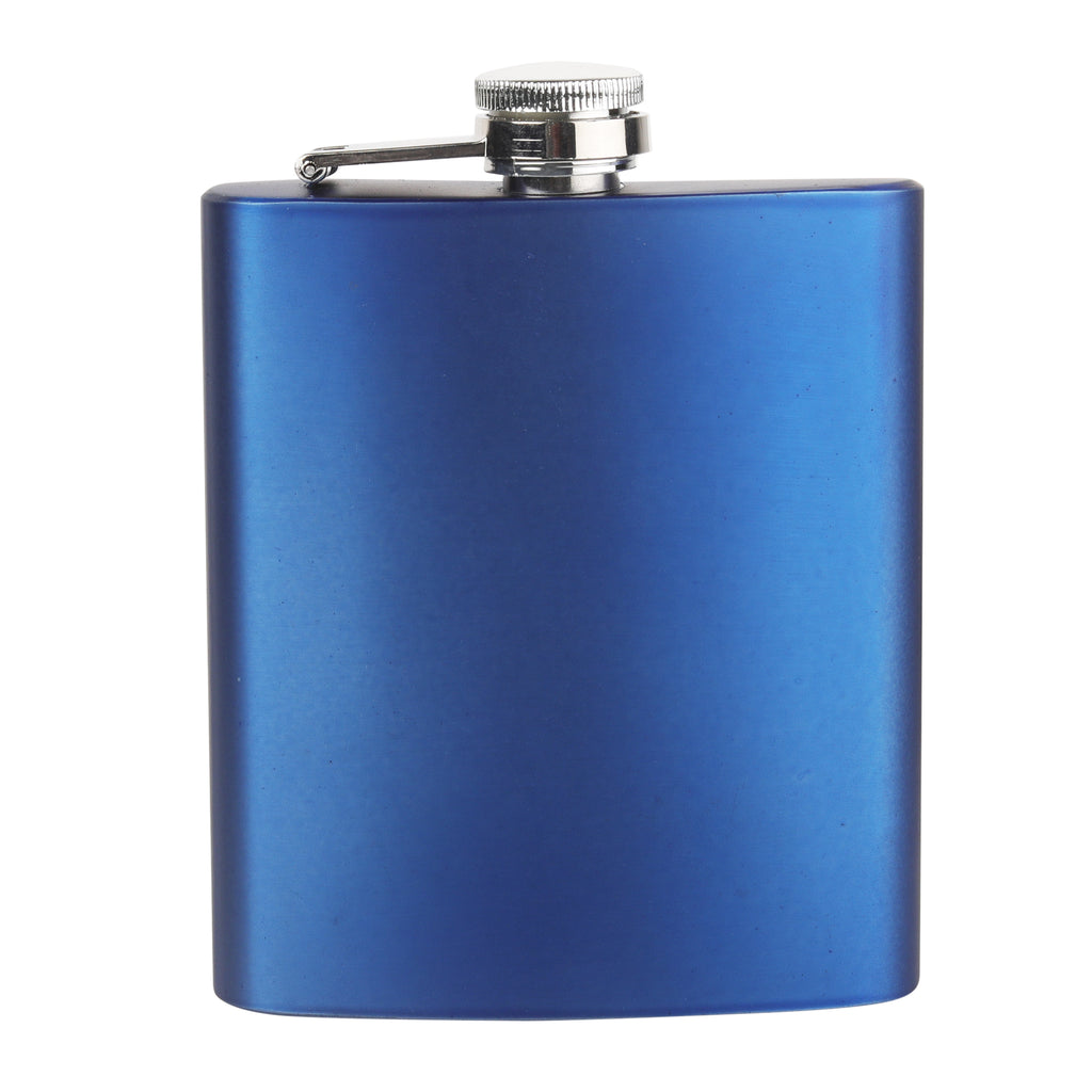 Anything & Everything Stainless Steel Hip Flasks Liquor Wine Whisky Alcohol Drinks Holder Pocket Bottle Whiskey Flask Alcohol Flask Hip Flask (Blue)