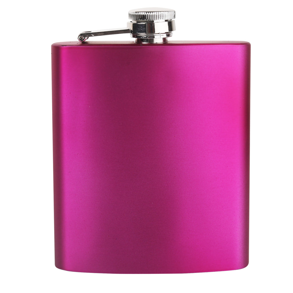 Anything & Everything Stainless Steel Hip Flasks Liquor Wine Whisky Alcohol Drinks Holder Pocket Bottle Whiskey Flask Alcohol Flask Hip Flask (Pink)
