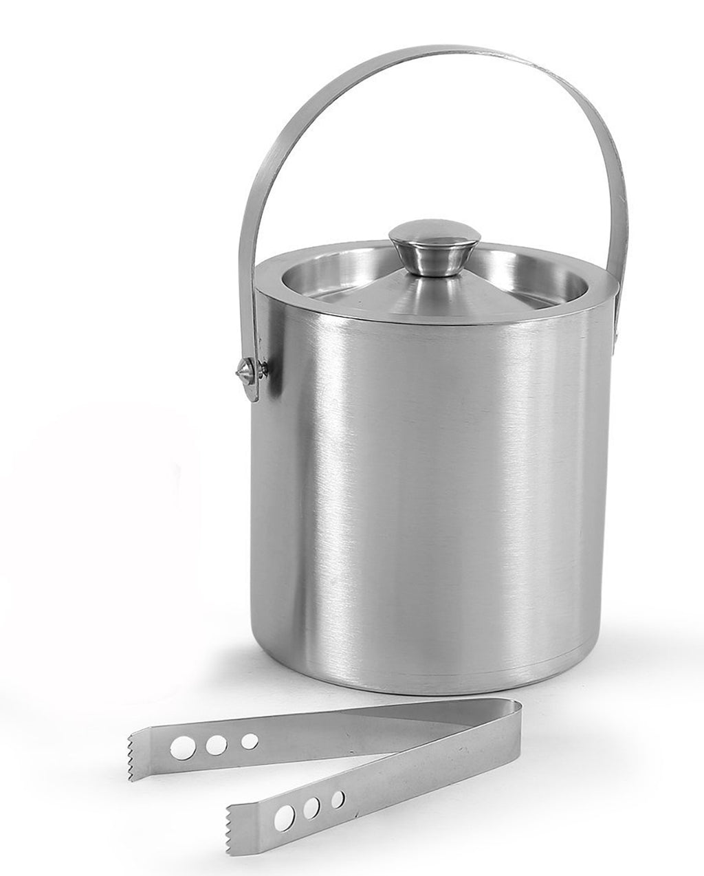 Anything & Everything Stainless Steel Ice Bucket with Ice Tong | Bar Accessories (1 LTR)